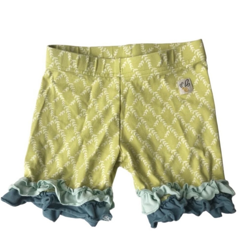 Wildflowers Patterned Ruffle Shorties Size 2